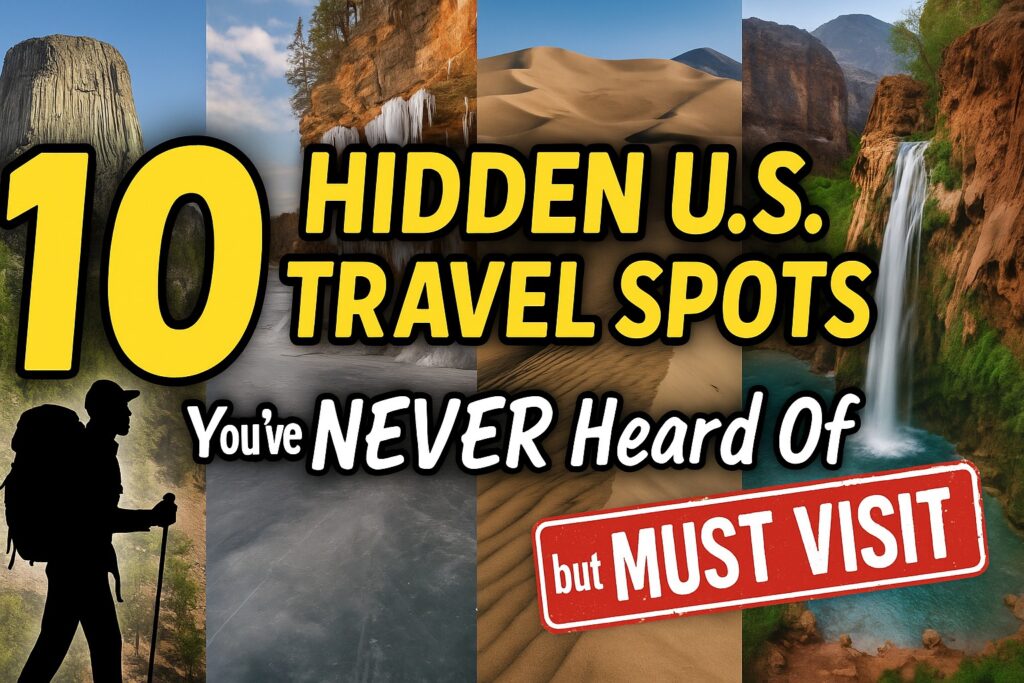 hidden travel spots in the US